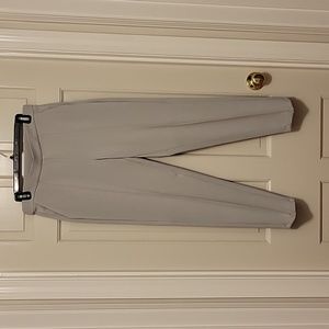 Loose, tapered knit pants